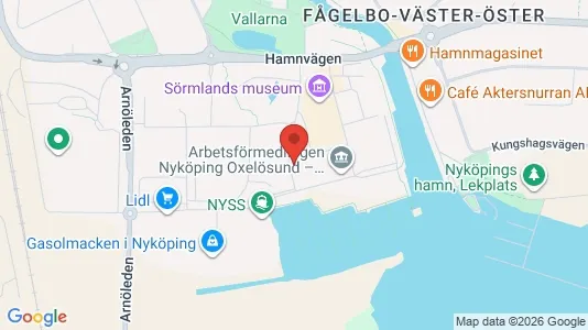 Kontorlokaler til leje i Nyköping - Foto fra Google Street View