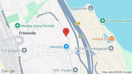Büros zur Miete i Solna – Foto von Google Street View