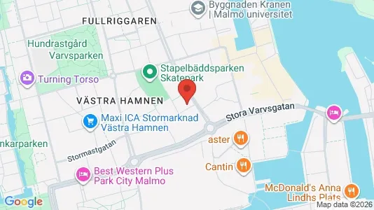 Kontorlokaler til leje i Malmø Centrum - Foto fra Google Street View