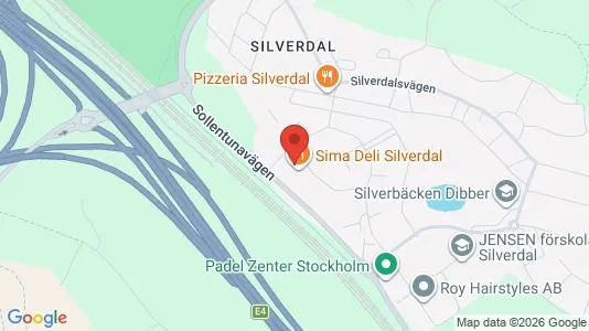 Gewerbeflächen zur Miete i Sollentuna – Foto von Google Street View