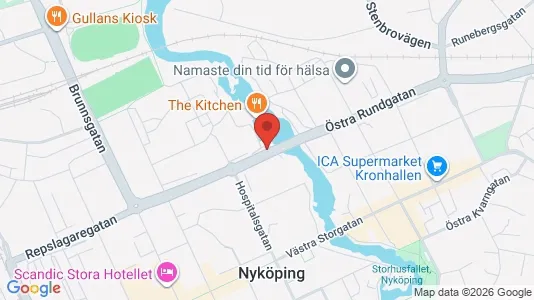 Kantorruimte te huur i Nyköping - Foto uit Google Street View