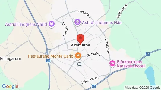 Büros zur Miete i Vimmerby – Foto von Google Street View