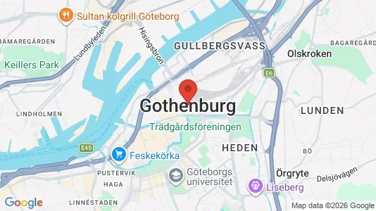 Lagerlokaler til leje i Gøteborg Ø - Foto fra Google Street View