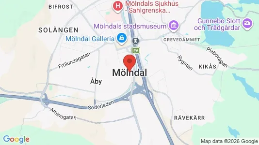 Kontorlokaler til leje i Mölndal - Foto fra Google Street View