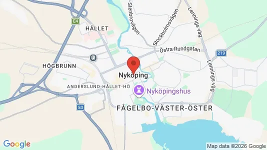 Kontorlokaler til leje i Nyköping - Foto fra Google Street View