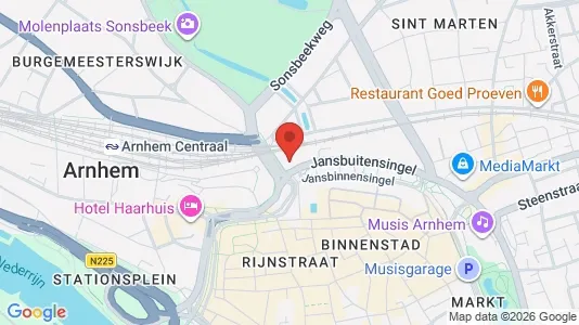 Kantorruimte te huur i Arnhem - Foto uit Google Street View