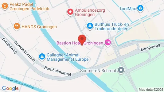 Gewerbeflächen zur Miete i Groningen – Foto von Google Street View