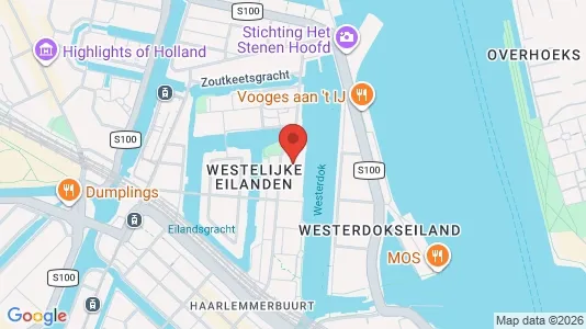Commercial properties for rent i Amsterdam Centrum - kort over placeringen