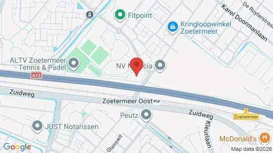 Toimistotilat Vuokrattavana i Zoetermeer - Kuva Google Street Viewstä