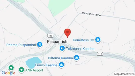 Lager til leie i Kaarina – Bilde fra Google Street View