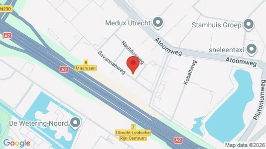 Office spaces for rent i Utrecht West - kort over placeringen