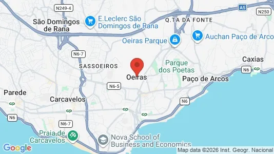 Kaupat Vuokrattavana i Oeiras - Kuva Google Street Viewstä