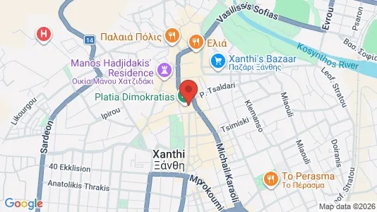 Commercial properties for sale i Avdira - Photo from Google Street View