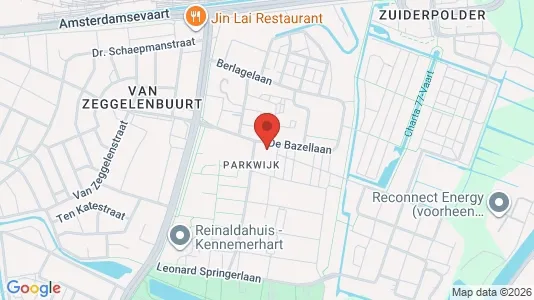 Commercial properties for rent i Haarlem - kort over placeringen