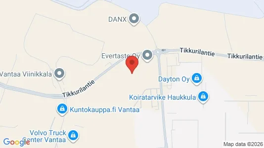 Verkstedhaller til leie i Vantaa – Bilde fra Google Street View