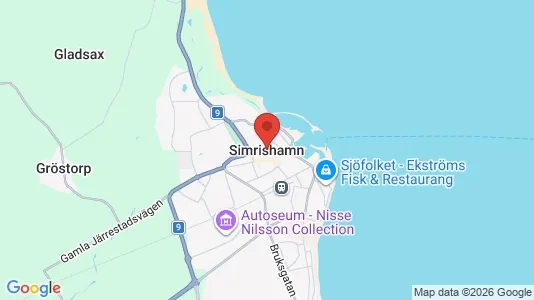 Liikekiinteistöt Vuokrattavana i Simrishamn - Kuva Google Street Viewstä