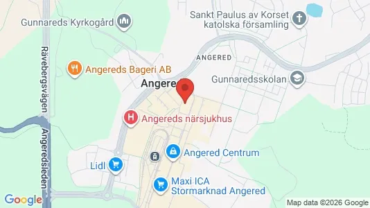 Kontorslokaler för uthyrning i Angered – Foto från Google Street View