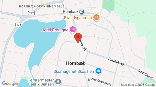 Commercial properties for sale i Hornbæk - Photo from Google Street View