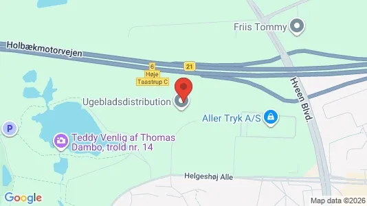 Magazijnen te huur i Taastrup - Foto uit Google Street View