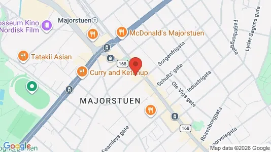 Kontorlokaler til leje i Oslo Frogner - Foto fra Google Street View