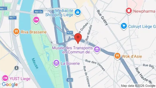 Propiedades comerciales En venta i Luik - Foto de Google Street View