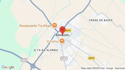 Gewerbeflächen zur Miete i Almeirim – Foto von Google Street View