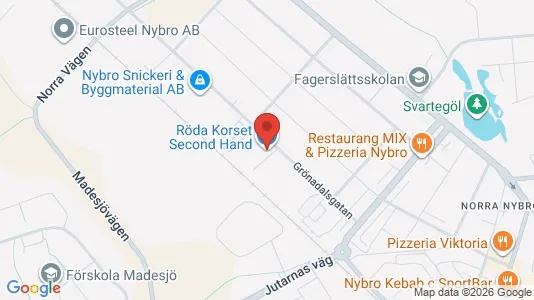 Commercial properties for rent i Nybro - Photo from Google Street View