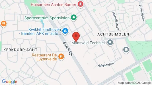 Gewerbeflächen zur Miete i Eindhoven - kort over placeringen
