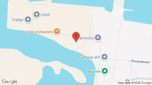 Kontorlokaler til leje i Hafnarfjörður - Foto fra Google Street View