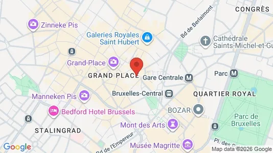 Lager til leie i Stad Brussel – Bilde fra Google Street View