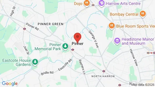 Producties te huur i Pinner - Middlesex - Foto uit Google Street View
