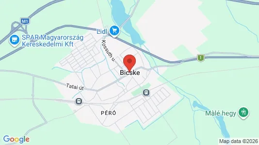 Gewerbeflächen zum Kauf i Bicskei – Foto von Google Street View