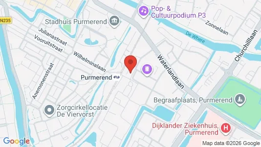 Toimistotilat Vuokrattavana i Purmerend - Kuva Google Street Viewstä