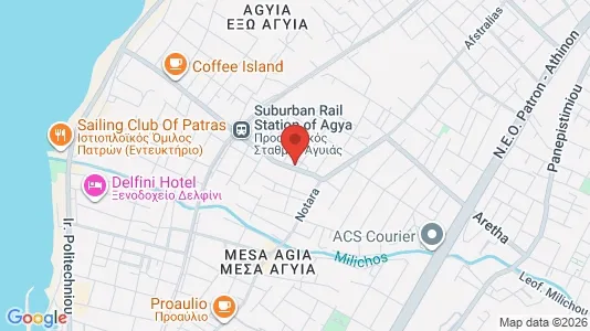 Büros zur Miete i Patras – Foto von Google Street View