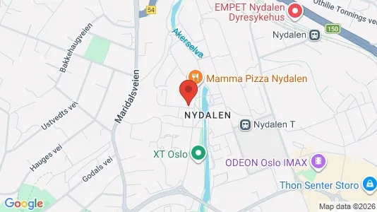 Büros zur Miete i Oslo Nordre Aker – Foto von Google Street View