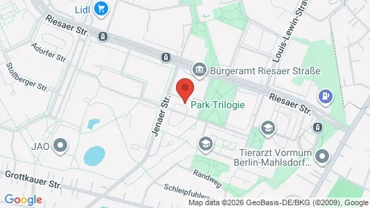 Büros zur Miete i Berlin Marzahn-Hellersdorf – Foto von Google Street View