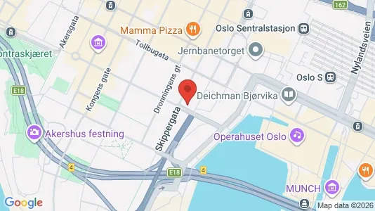 Kontorlokaler til leje i Oslo Sentrum - Foto fra Google Street View