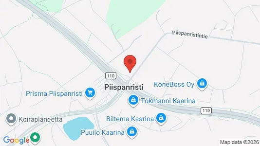 Lager til leie i Kaarina – Bilde fra Google Street View