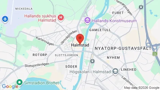 Kaupat Vuokrattavana i Halmstad - Kuva Google Street Viewstä