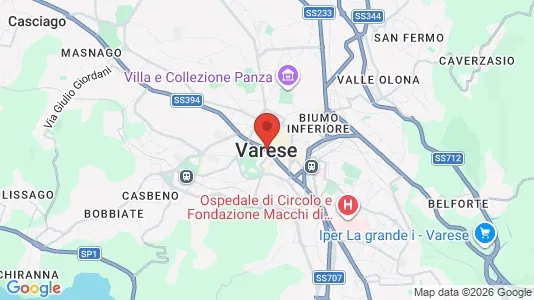 Varastot Vuokrattavana i Varese - Kuva Google Street Viewstä