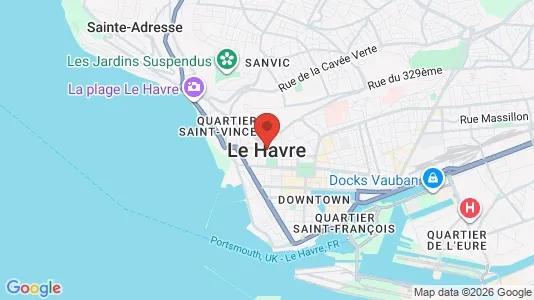 Lager til leie i Le Havre – Bilde fra Google Street View