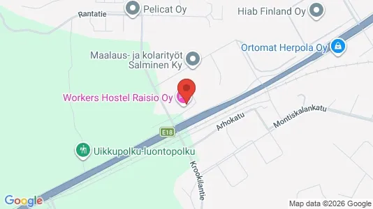 Office spaces for sale i Raisio - kort over placeringen