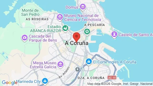 Propiedades comerciales En alquiler i A Coruña - Foto de Google Street View