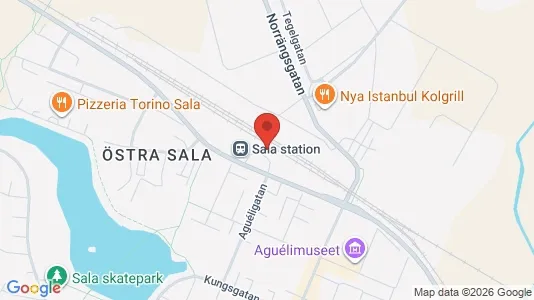 Lokaler til salg i Sala - Foto fra Google Street View