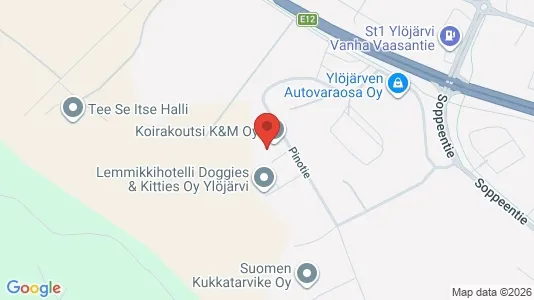 Lagerlokaler til leje i Ylöjärvi - Foto fra Google Street View