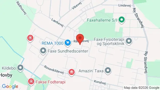 Kantorruimte te huur i Faxe - Foto uit Google Street View