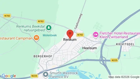 Büros zur Miete i Renkum – Foto von Google Street View