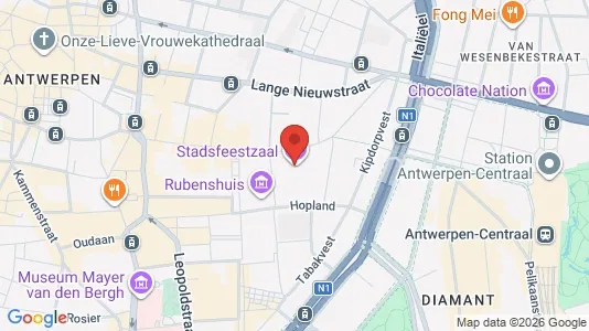 Büros zur Miete i Stad Antwerp – Foto von Google Street View