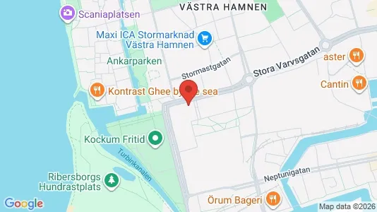 Kontorlokaler til leje i Malmø Centrum - Foto fra Google Street View