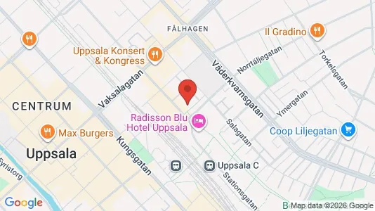 Lokaler til leie i Uppsala – Bilde fra Google Street View